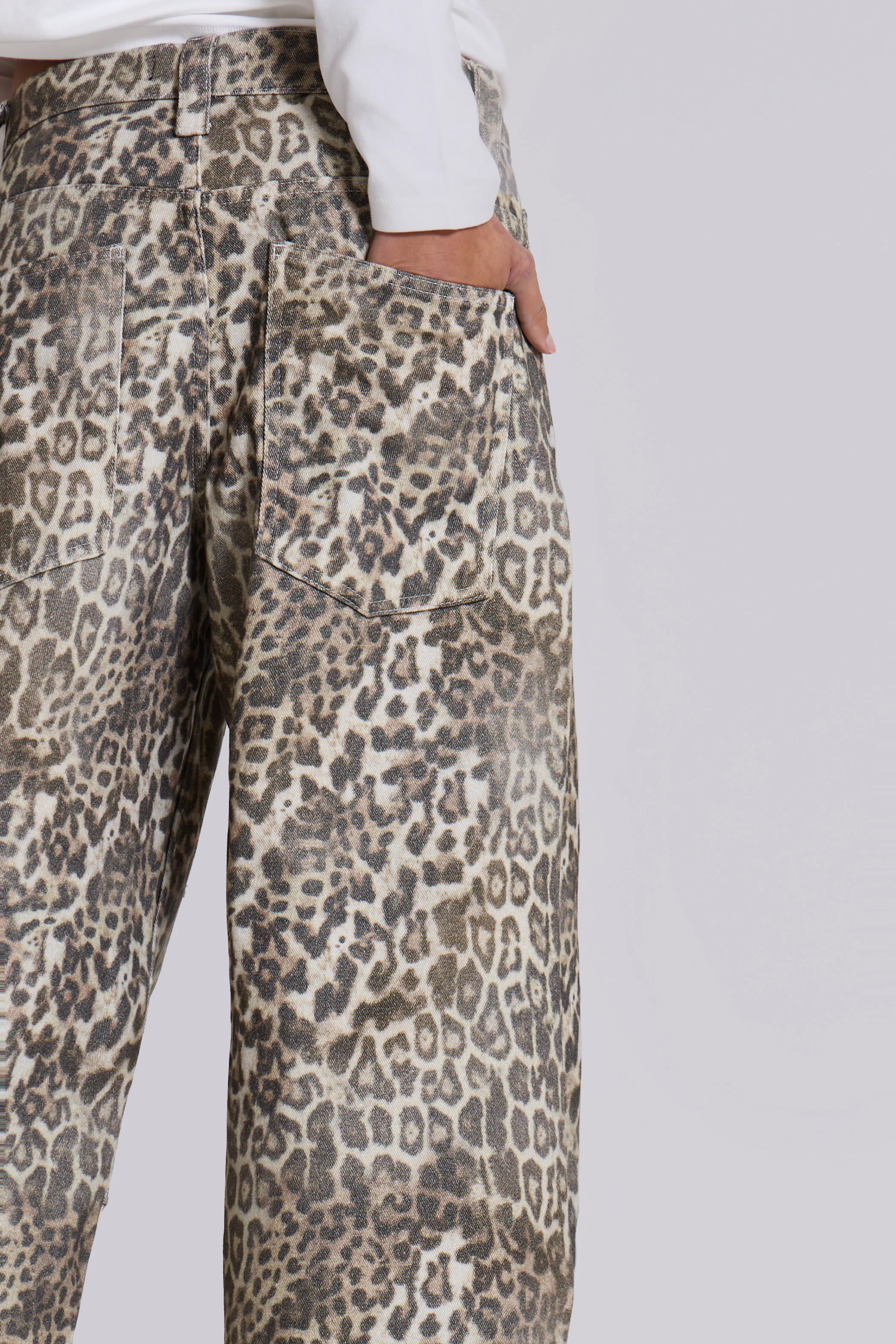 Leopard Fade Colossus Jeans - Image 6
